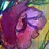 Marzena Salwowska, Roses in the Garden of Gold, Watercolors, Other, Glaze, Ink - paper, 42 x 30