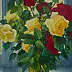 Tadeusz Gazda - Roses in the window II