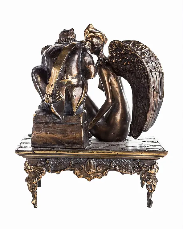 Tomasz Sętowski - Gameplay, 2006, bronze sculpture copy 11/20