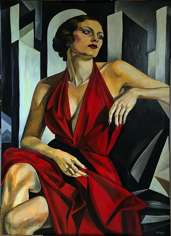 Magda Malinowska, Rozkosz niedopowiedzenia, Obraz akrylowy - płótno, 100 x 140