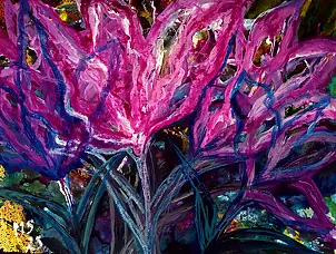   - Pink Bloom/Grass and Flower 16