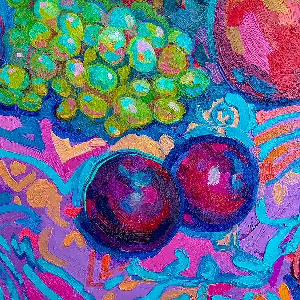 Anastasiia Kurkova, Rozkwitły Duch Wiosny, Obraz olejny - płótno, 100 x 90