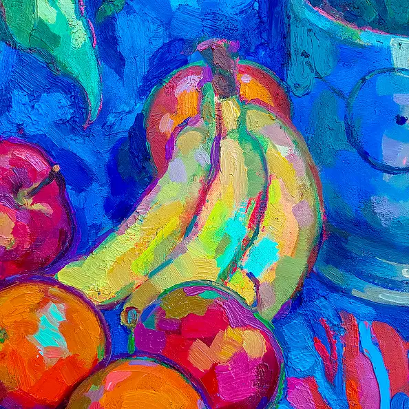 Anastasiia Kurkova, Rozkwitły Duch Wiosny, Obraz olejny - płótno, 100 x 90