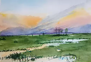 Zdzisław Rutkowski - Rozlewiska Biebrzy /replika zru 336/