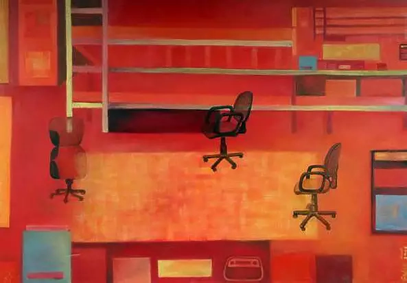 Angelika Galus - Conversation. Red