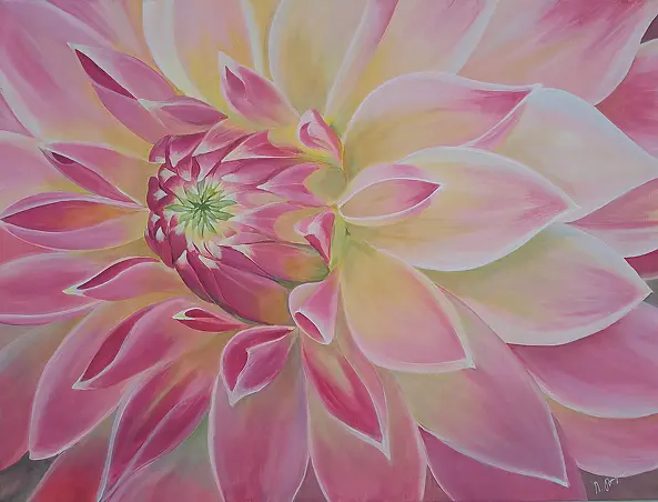 Luba Santkiewicz - Pink Dahlia