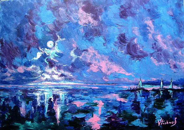 Jerzy Stachura - pink night