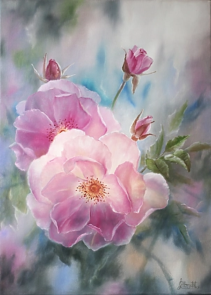 Lidia Olbrycht - Pink Roses