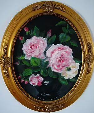   - Pink and yellow roses