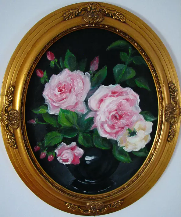 Magdalena Iwanowska - Różowe i żółte róże