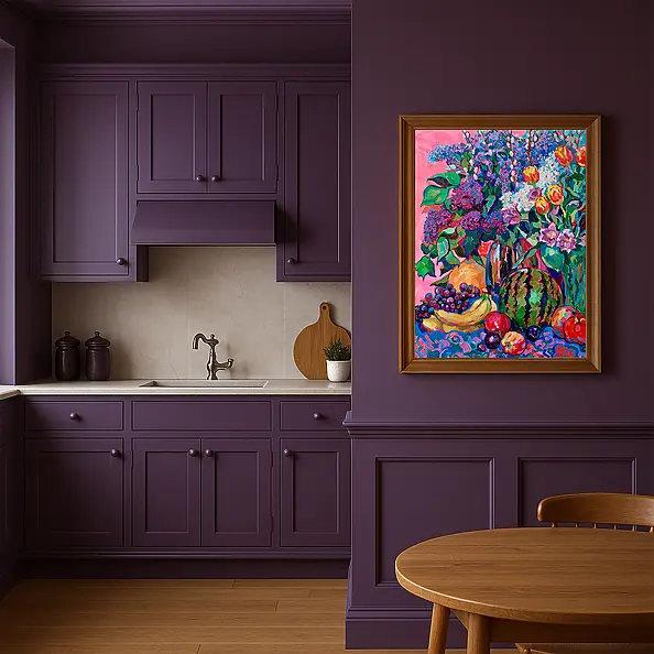 Anastasiia Kurkova - Pink Summer: Lilacs, Tulips, Watermelon