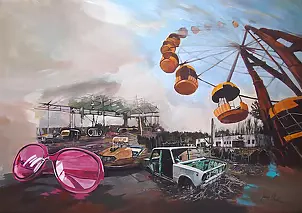 Janusz Orzechowski - Pink glasses