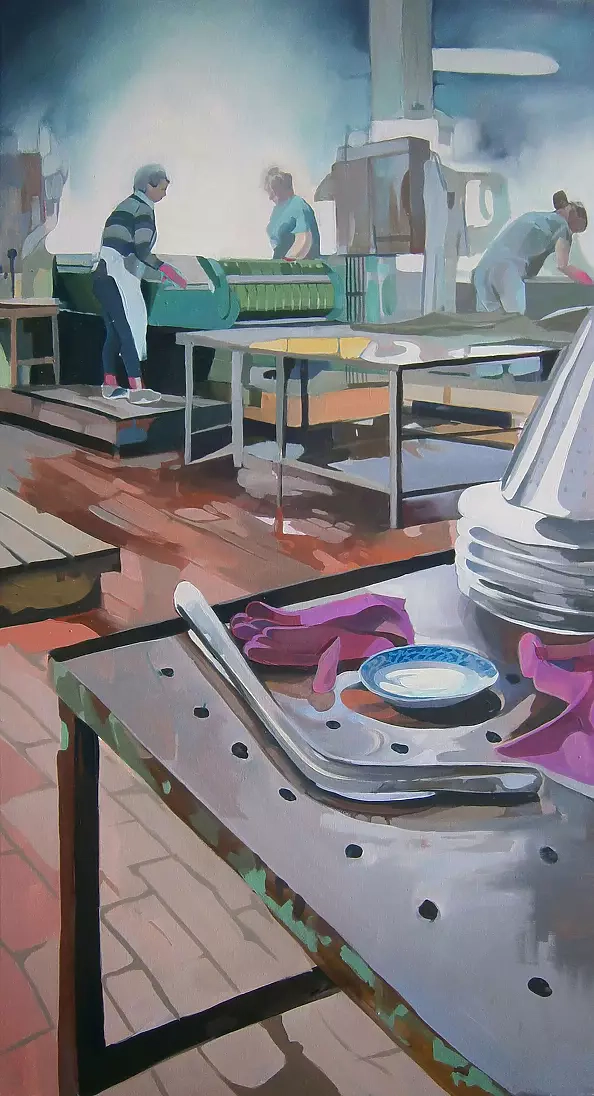 Joanna Burnat-Madejczyk - Pink gloves