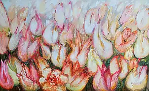 Dorota Otulska - Pink tulips