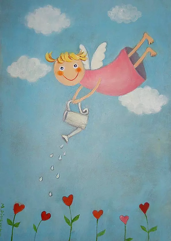 Małgorzata Piasecka Kozdęba - Różowy aniołek