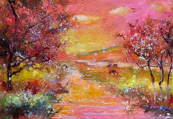 Włodzimierz Draczyński - pink evening