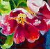 Barbara Gulbinowicz, Tulipano aperto, Quadro a olio - tela, 110 x 120