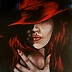 Iwona Ostaszewska - Redhead in a red hat