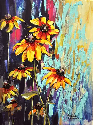 Magdalena Bronakowska - Rudbekie