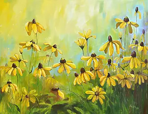 Magdalena Bronakowska - Rudbekie