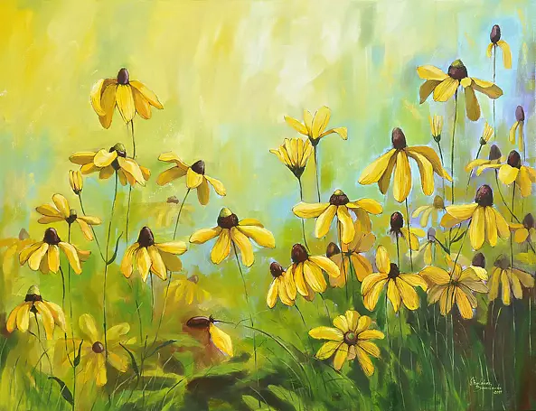 Magdalena Bronakowska - rudbekie