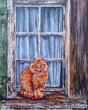 Marta Milewska - Rudy kot i okno