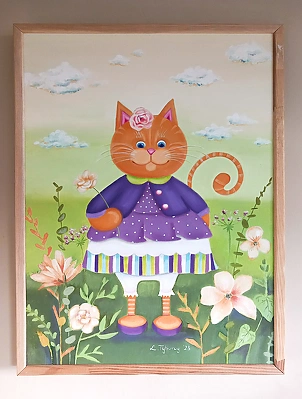 Lucyna Tyburcy - Red Cat
