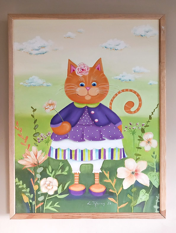 Lucyna Tyburcy - Red Cat