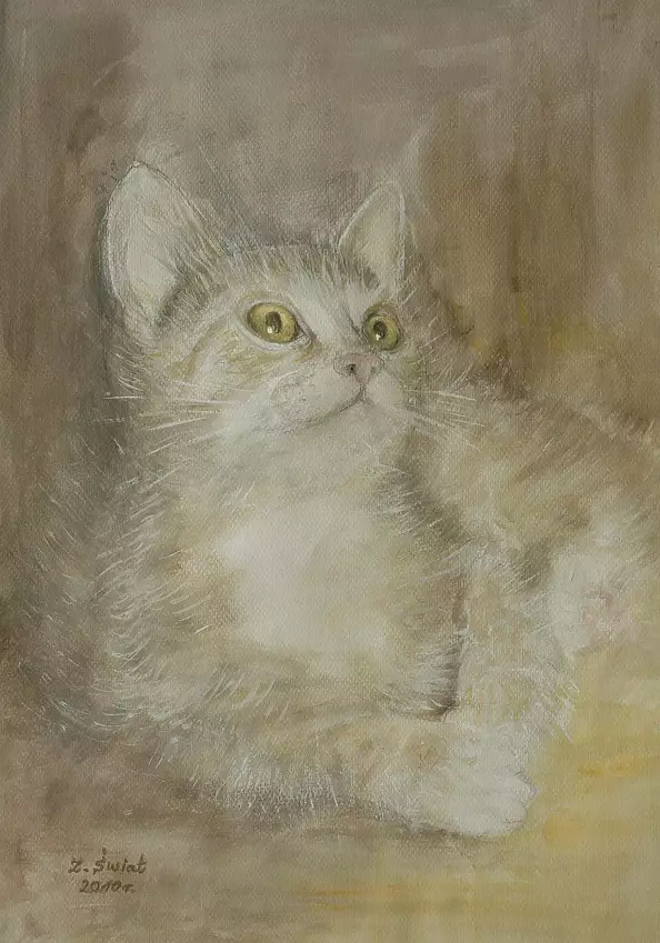 Zofia Świat - redhead