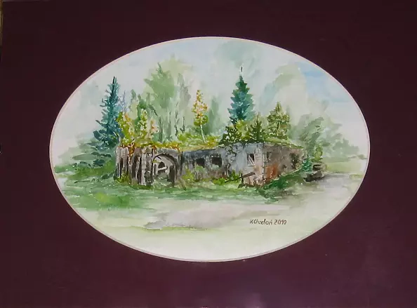 Katarzyna Chodoń - The ruins in the Valley Łopacińskich 2