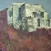 Anna Skowronek - Le rovine del castello di pittura ad olio su tela