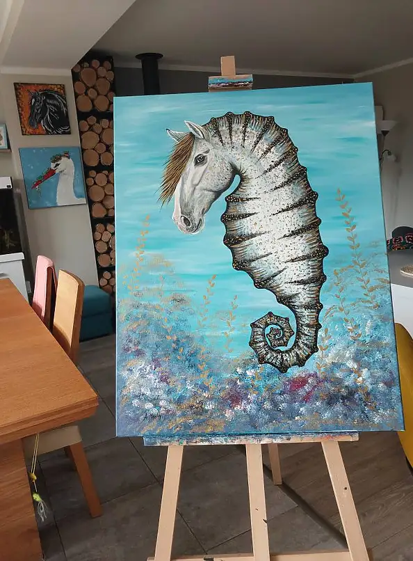 Agnieszka Mantaj, , Dipinto acrilico - tela, 90 x 70