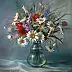 Lidia Olbrycht - Camomille / marguerites - fleurs sauvages dans un vase