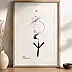 Adriana Laube, "Algiz Rune", Other, Mixed media, Ink - paper, 30 x 42