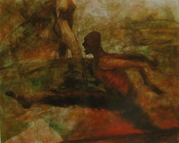 Leszek Strzemiecki - Runner with a passion in the background