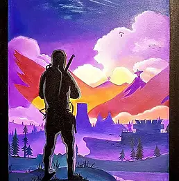 Agnieszka Młyńczyk AM Surma, Rust, Obraz akrylowy - płótno, 40 x 50