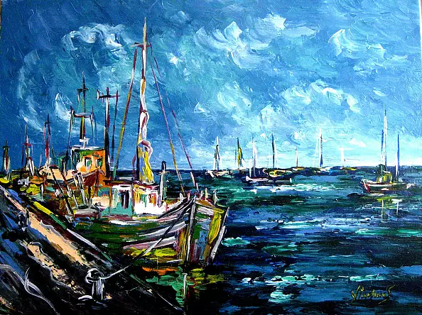 Jerzy Stachura - Rybackie popołudnie