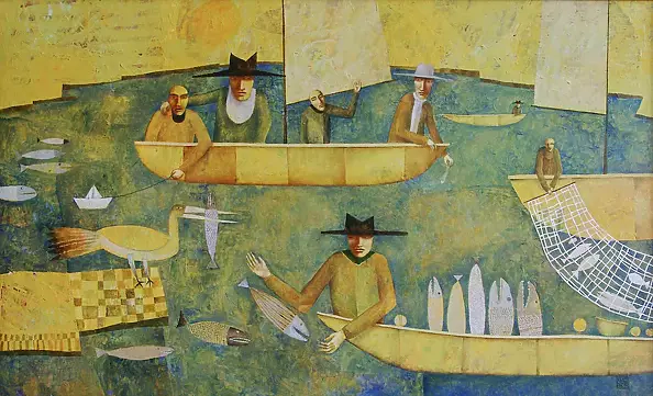Wiktor Najbor - fishermen