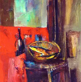 Svetlana Biletnikova, рыба, Масляная картина - холст, 60 x 80