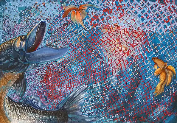 Krzysztof Trzaska - "Fish" from the "My Zodiac" series