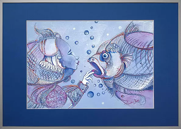 Krzysztof Trzaska - "Pisces" from the "Zodiac Signs" series