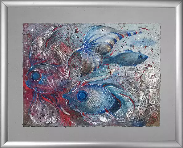 Krzysztof Trzaska - "Pisces" from the "Zodiac Signs" series