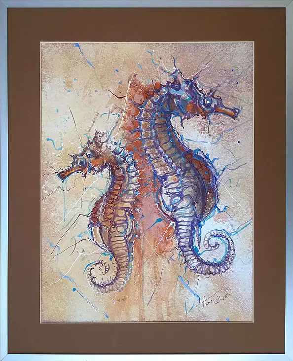 Krzysztof Trzaska - "Pisces" from the "Zodiac Signs" series