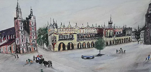 Krystyna Mościszko - Krakow market