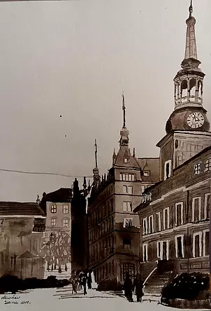 Mirosław Sobiech - Rynek Staromiejski w Królewcu przed 1944 r.