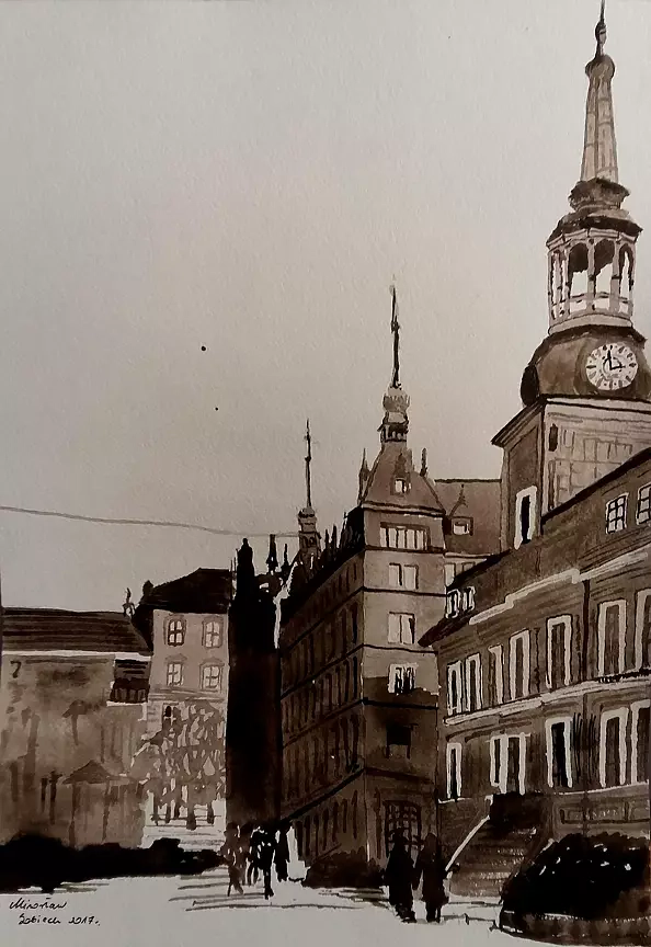 Mirosław Sobiech - Rynek Staromiejski w Królewcu przed 1944 r.