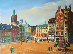 Andrzej Karpiński - Market in Bytom formerly