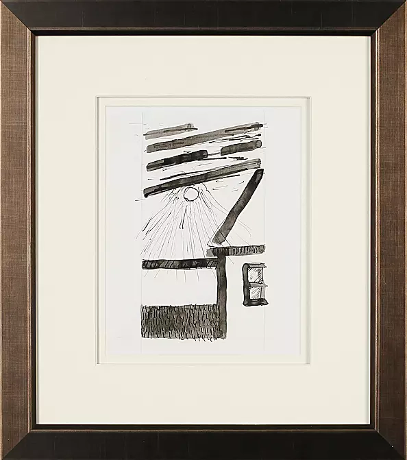 Włodzimierz Pawlak - Ink Drawing 106