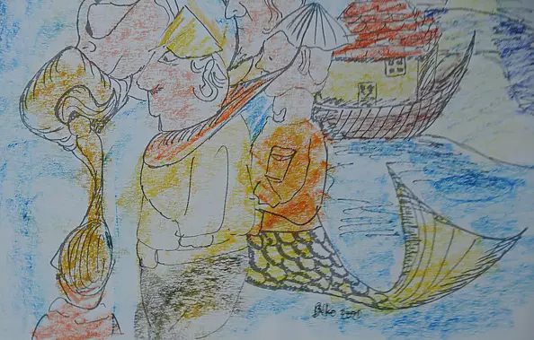 Krzysztof Bobrowski - A drawing from the time of the pandemic 11