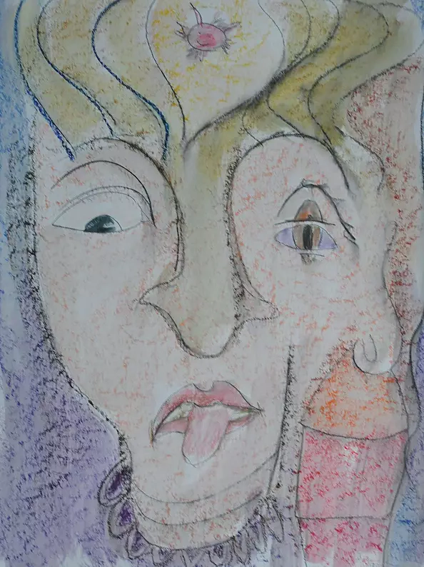 Krzysztof Bobrowski - Rysunek z czasów pandemii 15